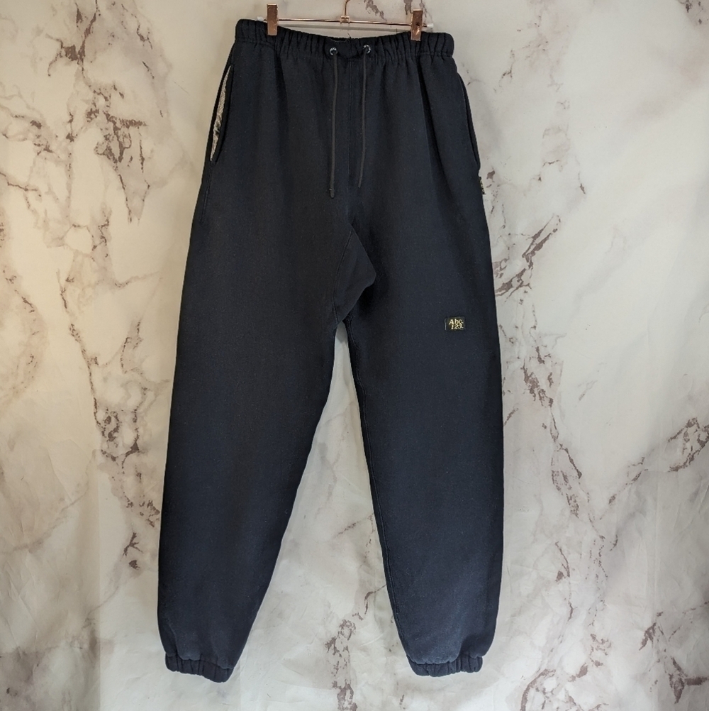 Advisory Board Crystals Sweatpants Mens XL Black ABC 123 Revolve Los Angeles